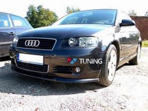 Спліттер передній Audi A3 8P (03-05) 2