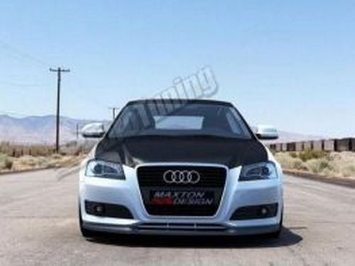 Спліттер передній Audi A3 8P (08-12) рестайлінг 2