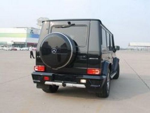 Бампер задний Mercedes G W463 (2002+) - E63 AMG 2 2