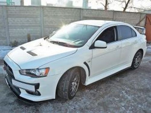 Дифузори порогів Mitsubishi Lancer Evo X (07-15) 4