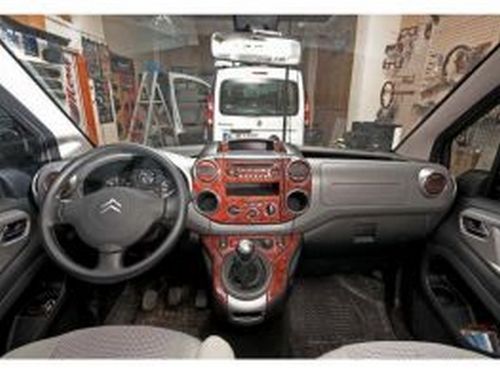 Накладки на торпедо Citroen Berlingo II (2008+) - дерево 1 1