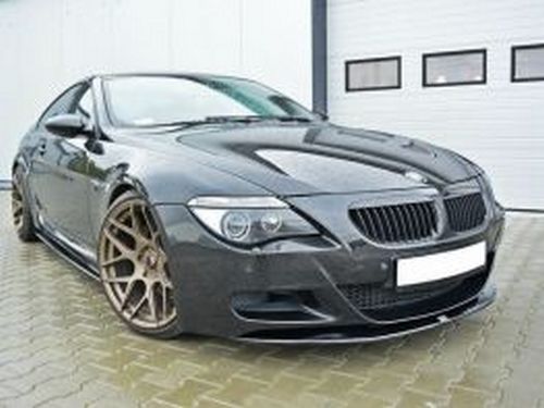 Спліттер передній BMW M6 E63 (05-10) - широкий 2