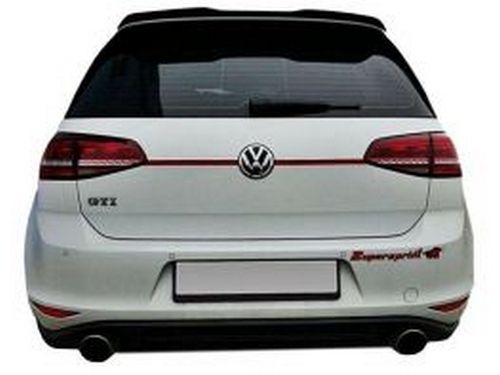 Накладка на задний спойлер VW Golf VII / GTI / R (12-19) - v.3 2