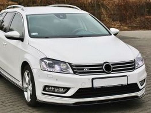 Спліттер передній VW Passat B7 R-Line (10-14) - v.1 3