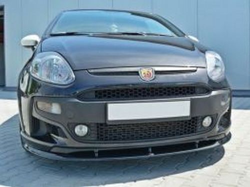 Спліттер передній Fiat Abarth Punto Evo (10-15) 2