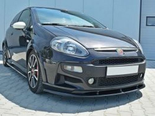 Спліттер передній Fiat Abarth Punto Evo (10-15) 3