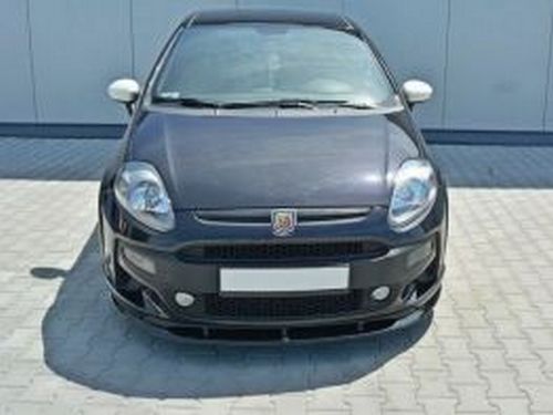 Спліттер передній Fiat Abarth Punto Evo (10-15) 4