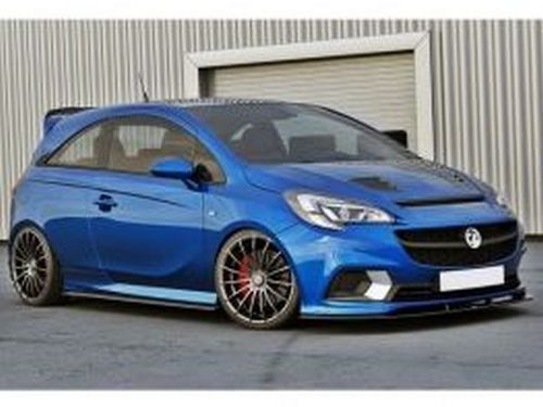 Спліттер передній Opel Corsa E OPC / VXR (14-) 2