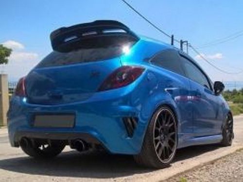 Накладка на спойлер Opel Corsa E OPC / VXR (14-) 2