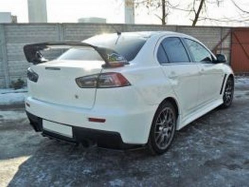 Бічні задні спліттери Mitsubishi Lancer Evo X (07-15) 5