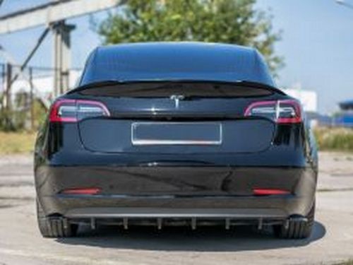 Задние боковые сплиттера Tesla Model 3 (17-) 3