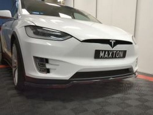 Спліттер передній Tesla Model X (15-) - V1 2