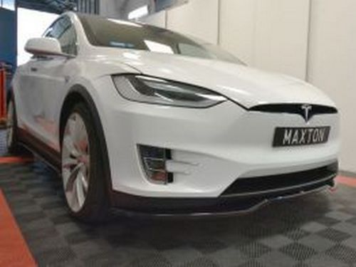 Спліттер передній Tesla Model X (15-) - V2 2