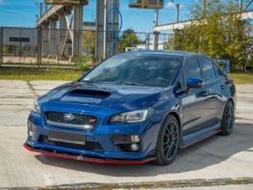 Спліттер передній Subaru Impreza WRX STI (14-) - V4 5