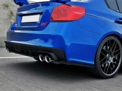 Центральний задній спліттер Subaru Impreza WRX STI (14-) - V1 2