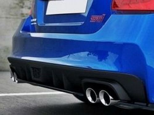 Центральний задній спліттер Subaru Impreza WRX STI (14-) - V1 3