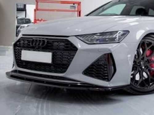 Спліттер передній Audi RS6 C8 (19-) - V2 3