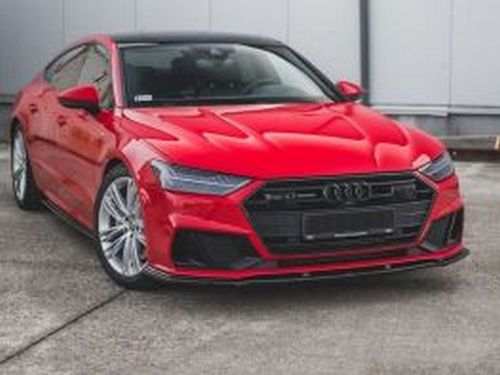 Спліттер передній Audi A7 C8 S-Line (18-) - V2 5