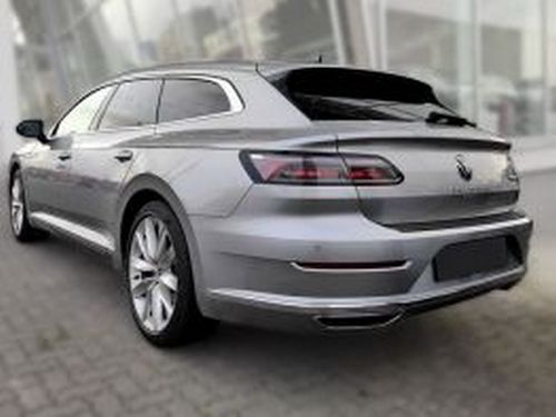 Чёрная накладка на задний бампер VW Arteon Shooting Brake 8 8