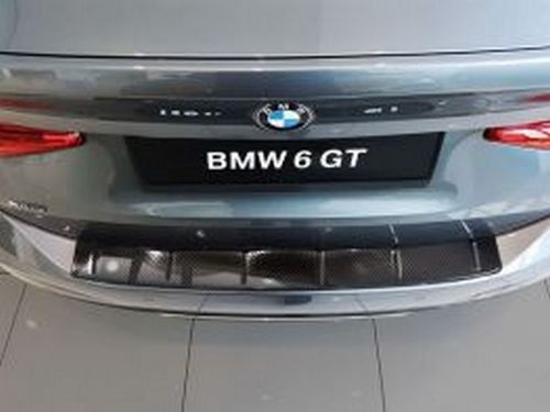 Накладка на бампер BMW 6 GT G32 (17-/20-) - Avisa (карбон) 4