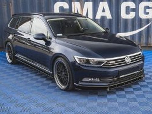 Спліттер передній VW Passat B8 (15-19) - V2 2