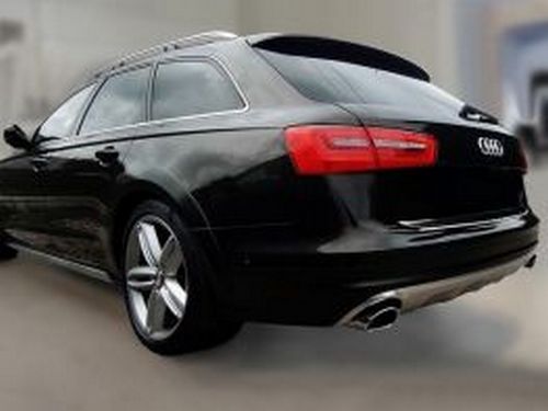 Накладка на задній бампер Audi A6 C7 (12-18) Allroad 7