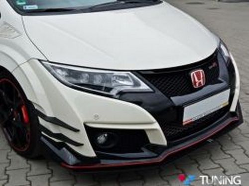 Спліттер передній гоночний V.1 Honda Civic 9 Type R (15-) 2