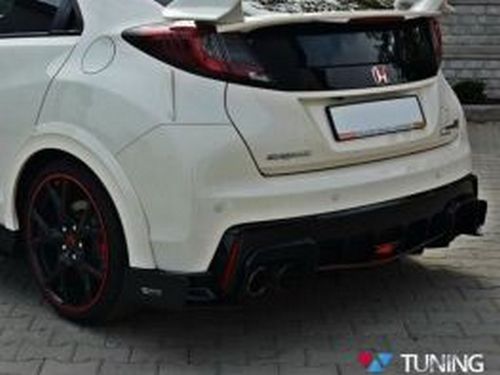 Гоночні задні бічні спліттери Honda Civic 9 Type R (15-) 6