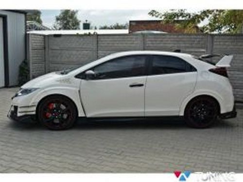 Гоночні бічні дифузори Honda Civic 9 Type R (15-) 5