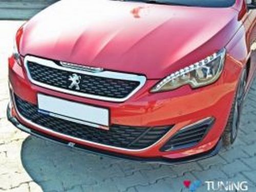 Спліттер передній Peugeot 308 II GTI (15-18) - V1 2