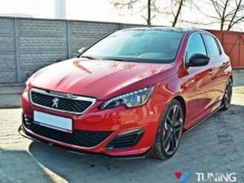 Спліттер передній Peugeot 308 II GTI (15-18) - V1 4