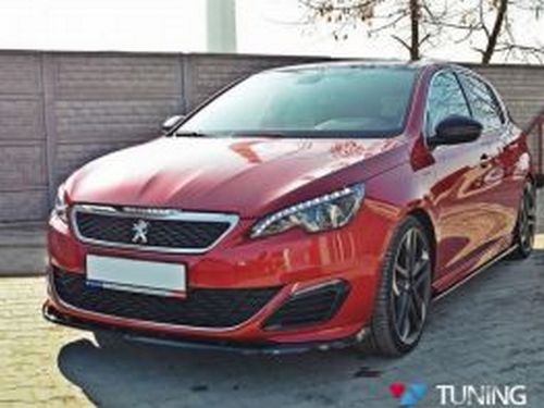 Спліттер передній Peugeot 308 II GTI (15-18) - V2 4