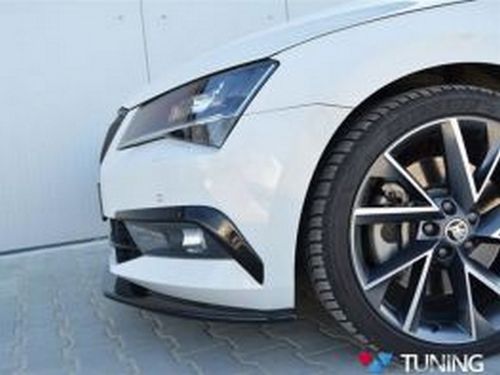 Накладки на противотуманки Skoda Superb III (15-19) - ABS 3