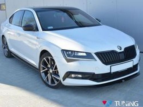 Накладки на противотуманки Skoda Superb III (15-19) - ABS 5