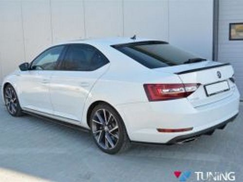 Накладка на спойлер Skoda Superb III (15-/19-) Liftback 2