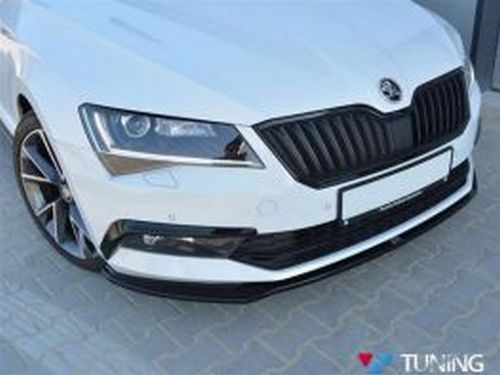 Сплиттер передний Skoda Superb III (15-19) - V2 2