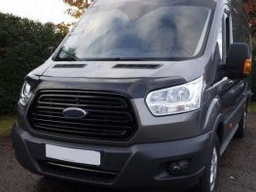 Дефлектор капота Ford Transit IV (14-/20-) - Hic (акрил) 2