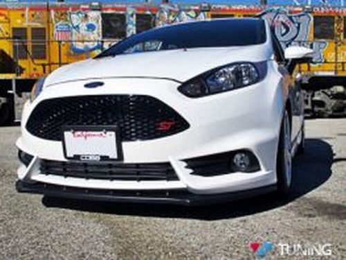 Спліттер передній Ford Fiesta Mk7 ST (13-16) рестайлінг 3