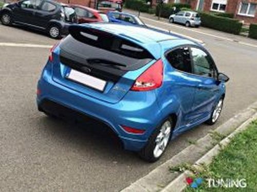 Диффузор задний с ребрами Ford Fiesta Mk7 (08-13) - ST-Line стиль 2