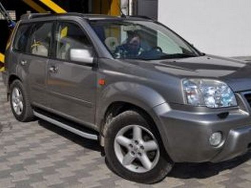 Пороги боковые Nissan X-Trail T31 (07-13) - Dolunay 3