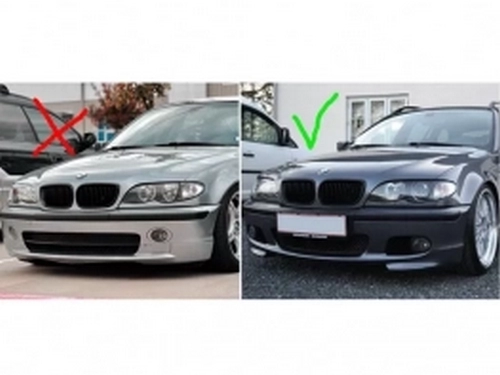 Протитуманки М-пакет BMW 3 E46 (98-04) - димчасті 4