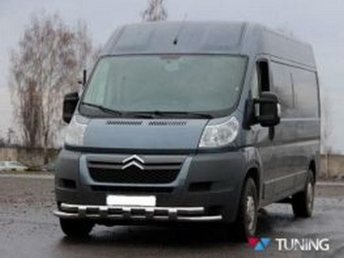 Защита передняя Fiat Ducato (06-/14-) - труба двойная 2