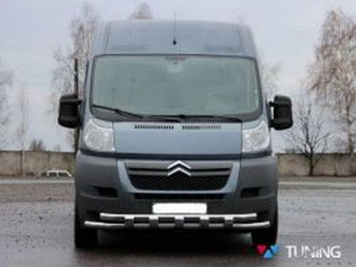 Защита передняя Fiat Ducato (06-/14-) - труба двойная 3