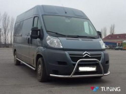 Кенгурятник Fiat Ducato (06-/14-) - с усами 2