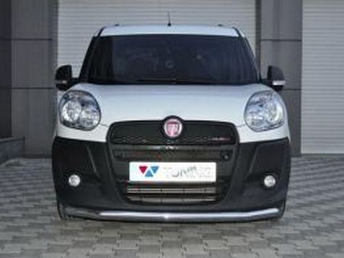 Защита передняя Fiat Doblo II (10-22) - труба прямая 2