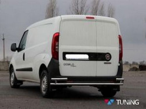 Задняя труба Fiat Doblo II (10-22) - с углами 2