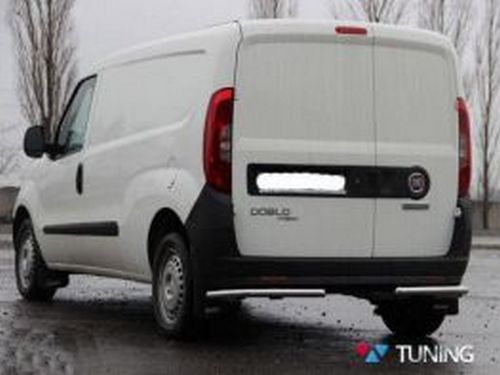 Задние углы бампера FIAT Doblo II (2010-) трубки 2