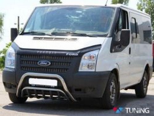 Кенгурятник Ford Transit III (Mk7; 06-14) - двойной 2