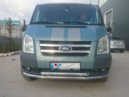 Защита передняя FORD Transit (06-14) - труба двойная 2