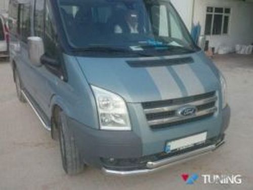 Защита передняя FORD Transit (06-14) - труба двойная 3